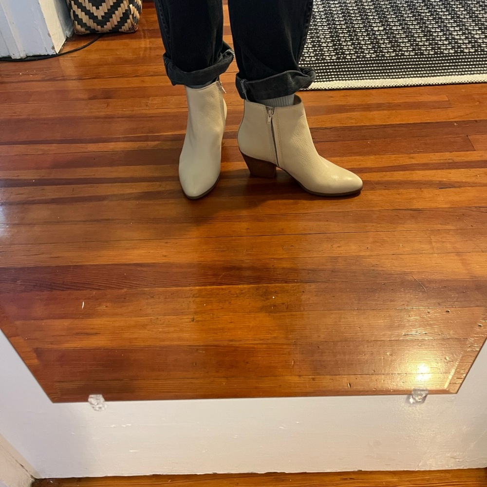 Frye White Ankle Boots - Picture 7 of 7